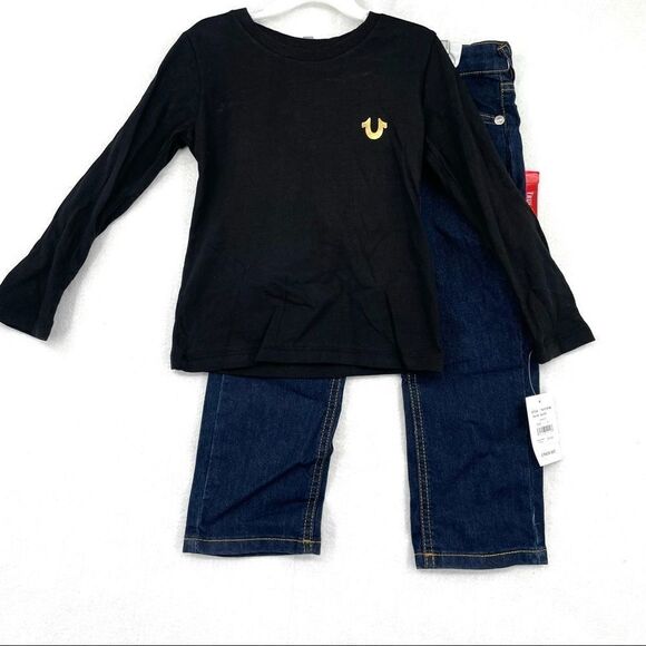 True Religion Buddha TShirt and Jean Set NWT - Picture 2 of 16